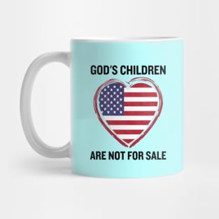 God's Children Are Not For Sale | Christian Mug